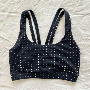 PEONY & ME Shooting Stars Cross Strap Sports Bra